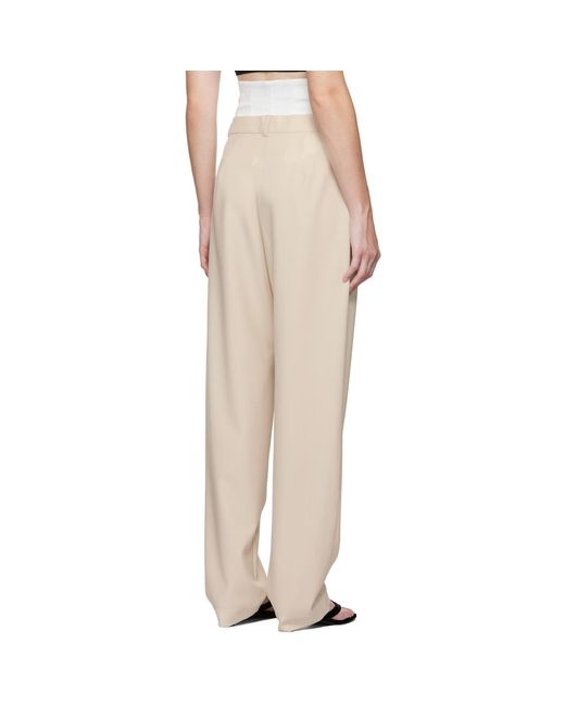 OLENICH Natural Corset Trousers