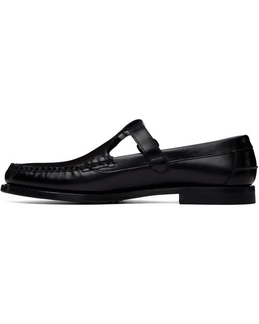 Hereu Black Alber Loafers for men