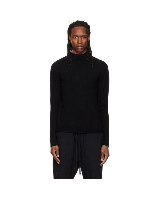 Thom Krom Black Mk 130 Sweater for men