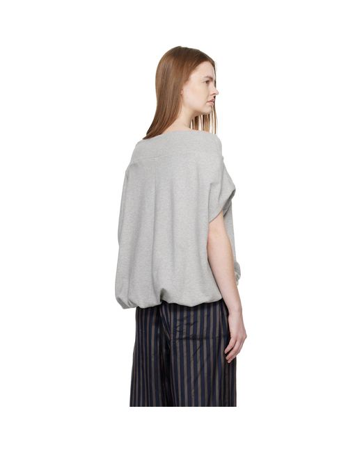 Dries Van Noten Black Cocoon Sweatshirt