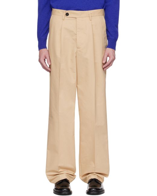 Bally Blue Canvas Trousers for men