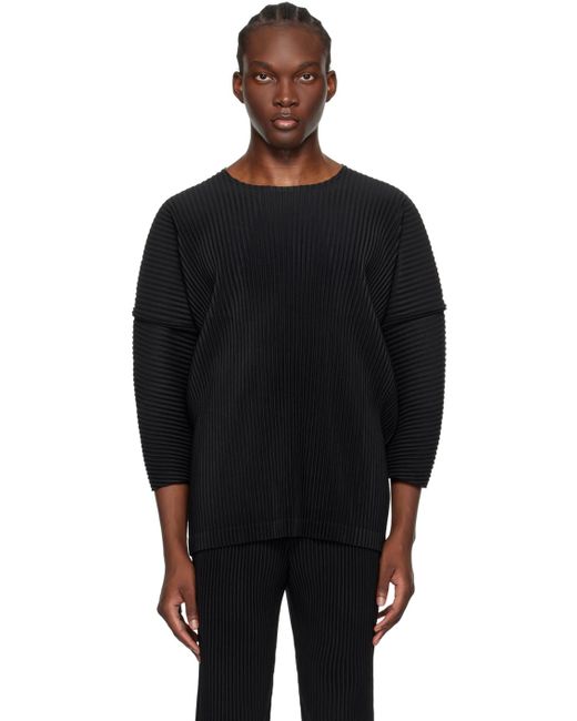 Homme Plissé Issey Miyake Monthly Color April Long Sleeve T