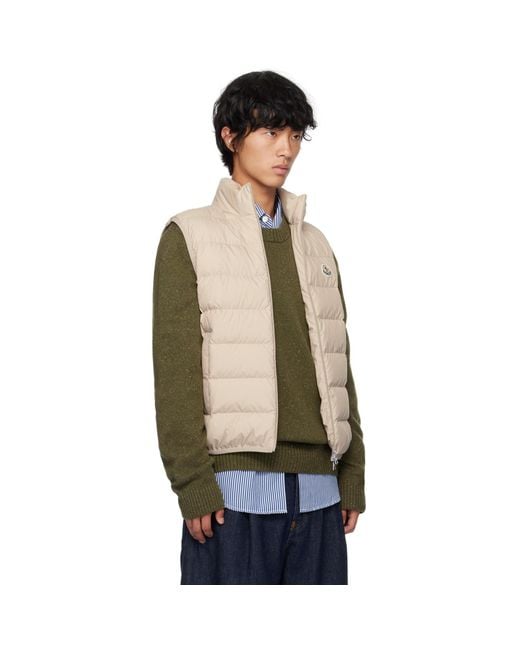 Moncler Black Contrin Down Vest for men