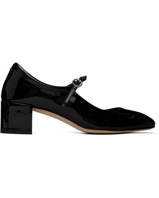 Chaussures à talon bottier aline noires Aeyde en coloris Black