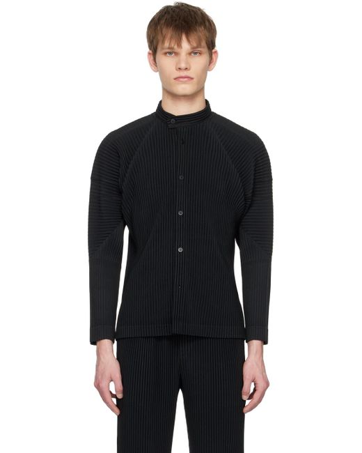 Homme Plissé Issey Miyake Homme Plissé Issey Miyake Black Monthly Color March Shirt for men