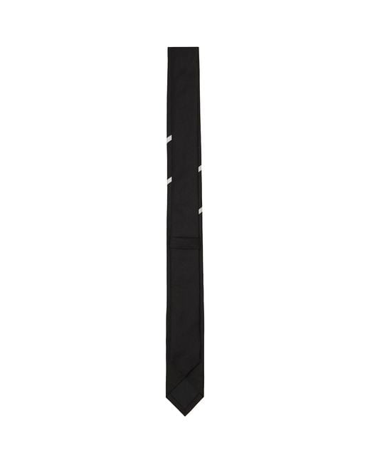 MASTERMIND WORLD Black Skull Tie for men