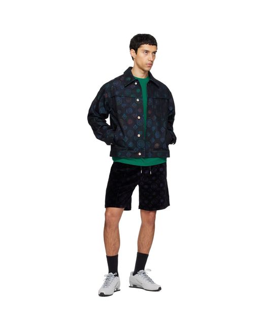 Casablanca Blue Heatmap Jacket for men