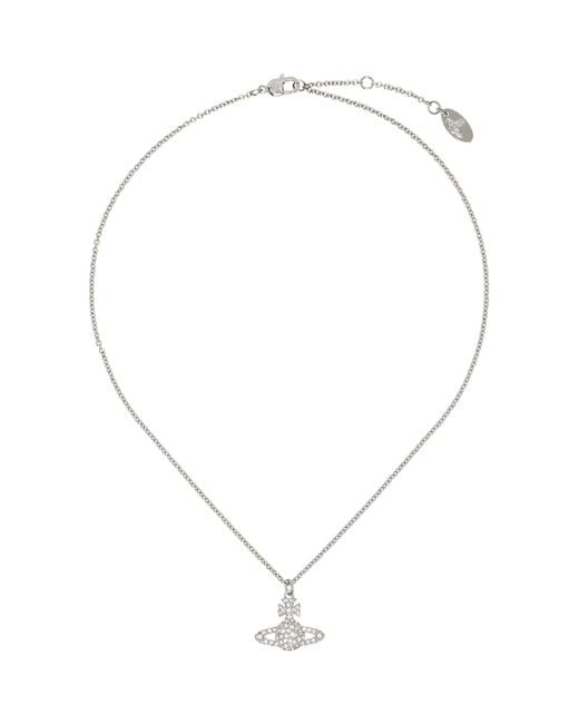 Vivienne Westwood Metallic Grace Bas Relief Pendant Necklace for men