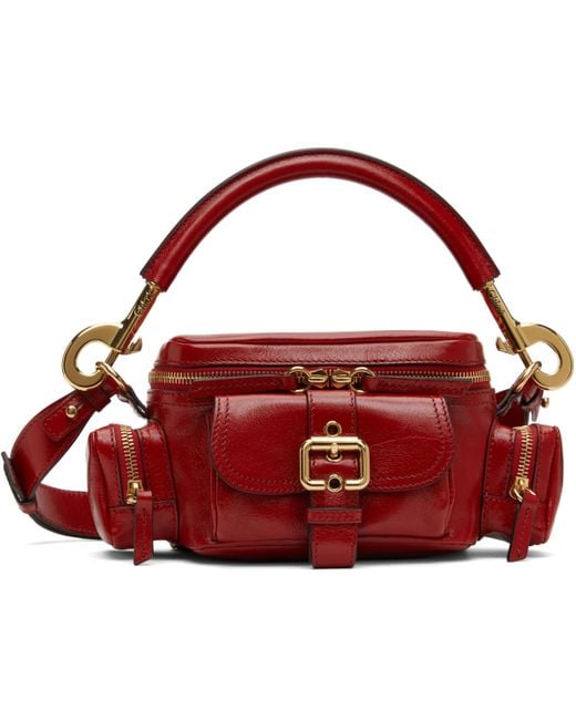 Chloé レッド スモール Camera バッグ Red