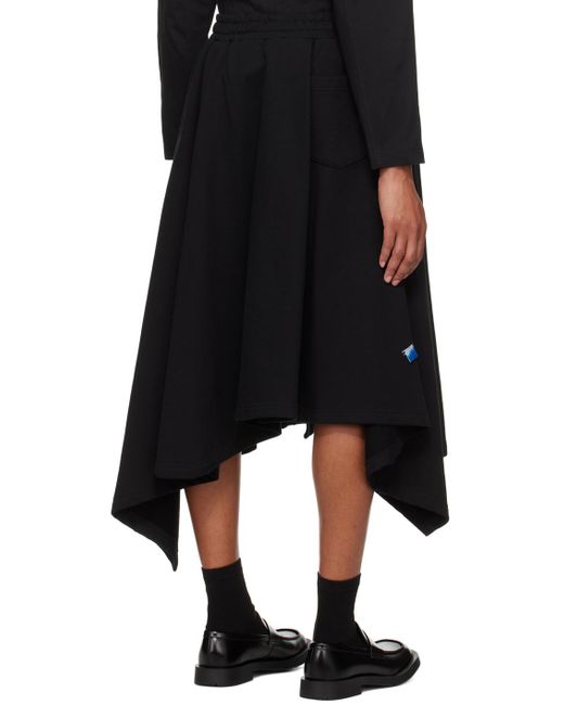 Adererror Black Levena Midi Skirt