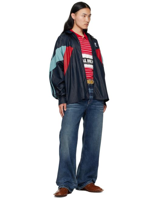 メンズ The Ouze Ssense限定 Mini Cut Square Ruby シングル スタッドピアス Red