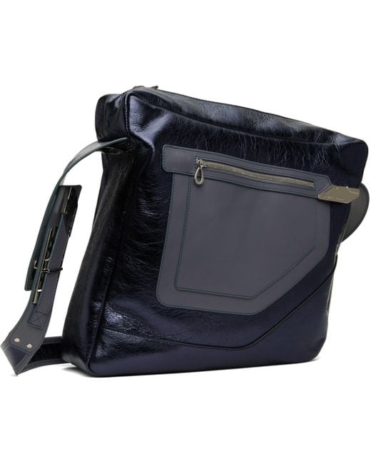 Kiko Kostadinov Black Deultum Bag for men