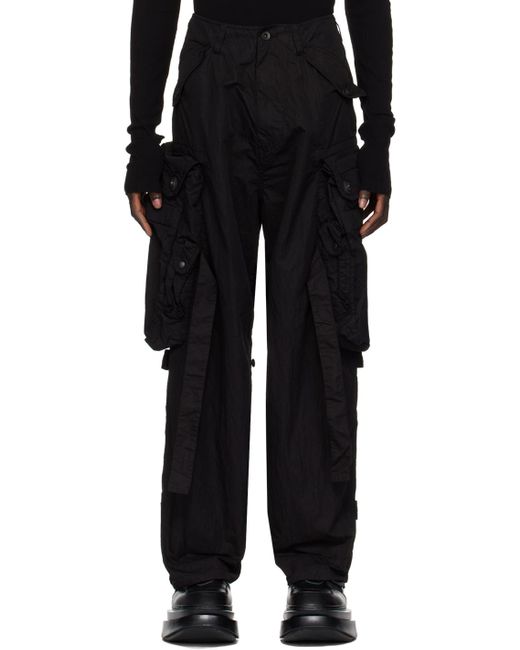Pantalon cargo gas mask noir - permanent Julius pour homme en coloris Black