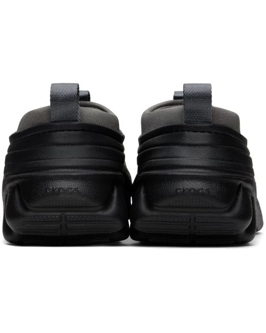 メンズ CROCSTM ブラック Echo Storm スリッポン Black