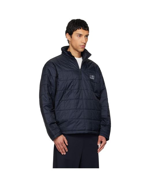 MM6 by Maison Margiela Blue Salomon Edition Insulated Half-Zip Reversible Jacket for men
