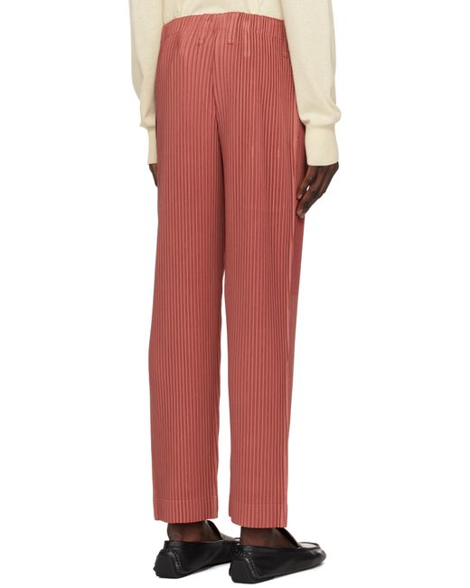 Pantalon Color Palette 2 Rouge Édition Ronan Bouroullec Homme Plissé Issey Miyake pour homme en coloris Red