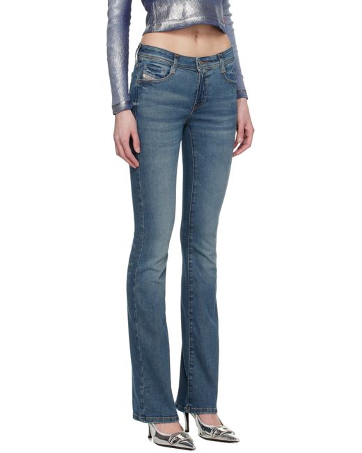 DIESEL ブルー 1969 D-Ebbey ブーツカット ジーンズ Blue