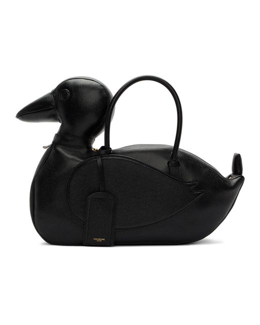 Thom Browne Black Duck Icon Bag
