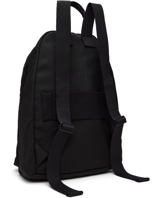 Rick Owens Black Hollywood Heavy Cordura Backpack for men