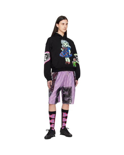 Chopova Lowena Black Cry Baby Hoodie