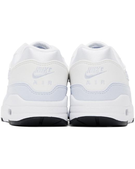 Nike Black White & Blue Air Max 1 Sneakers