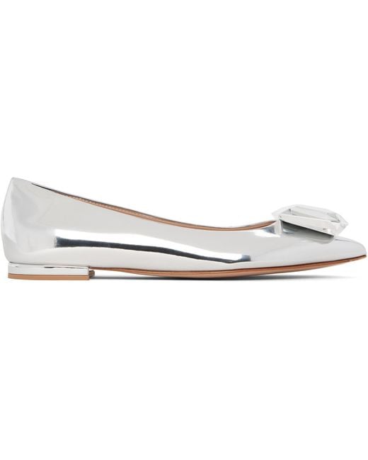 Gianvito Rossi Black Jaipur 05 Ballerina Flats
