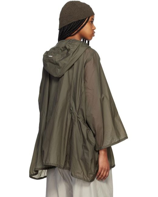 Amomento Brown Hooded Coat