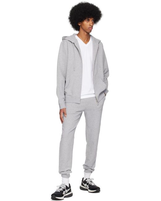 Sunspel Multicolor Gray Slim-fit Track Pants for men