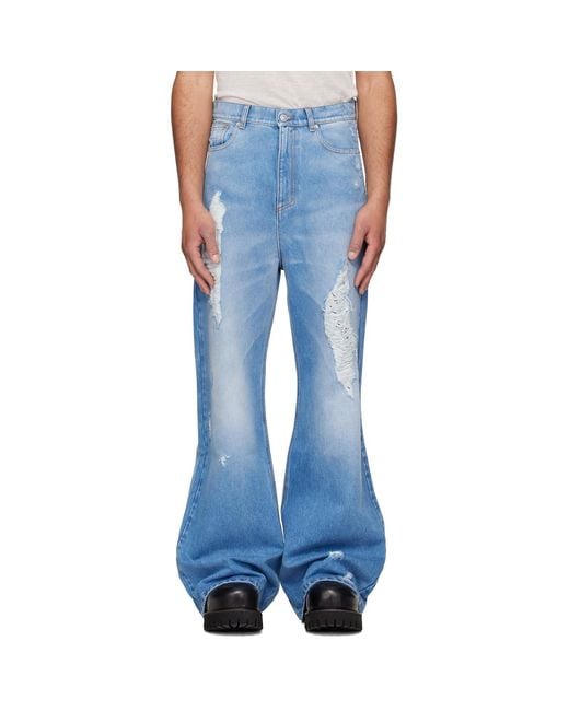MATIERES FECALES Blue Matières Fécales Fla Jeans for men