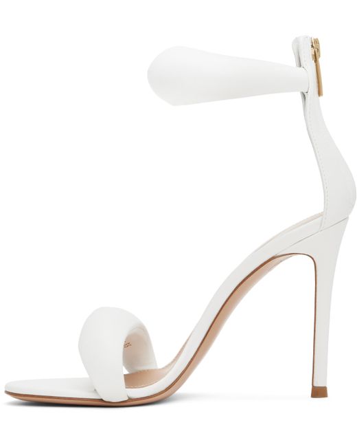Gianvito Rossi ホワイト Bijoux ヒールサンダル White