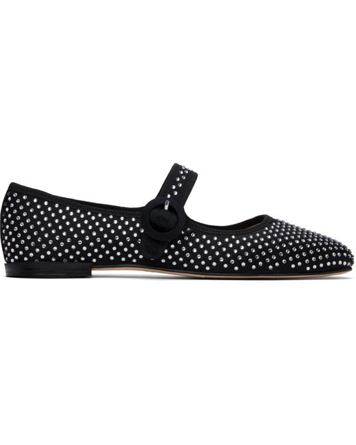 Ballerines De Style Charles Ix Georgia Noires À Bout Carré Repetto en coloris Black