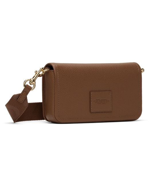 Marc Jacobs タン 'The Leather Mini' バッグ Black
