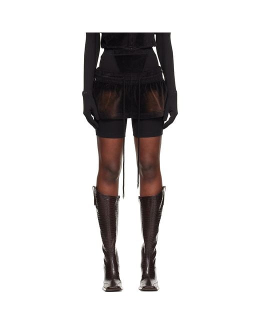 KNWLS Black Paris Skort