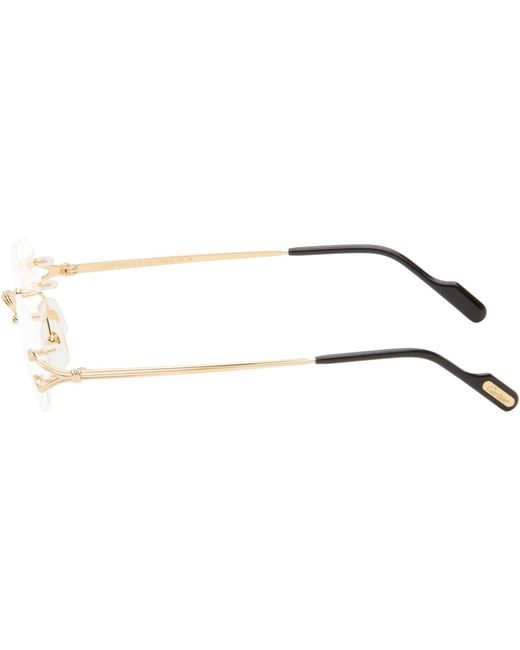 Cartier Black Signature C Optical Frame Glasses