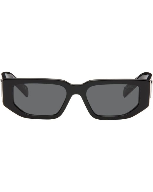 Prada Black Triangle Logo Sunglasses
