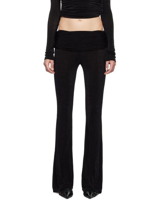 GUIZIO Black Azia Lounge Pants