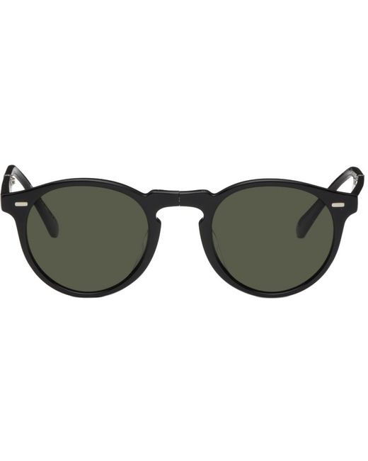 Oliver Peoples Black Gregory Peck 1962 Sunglasses for men