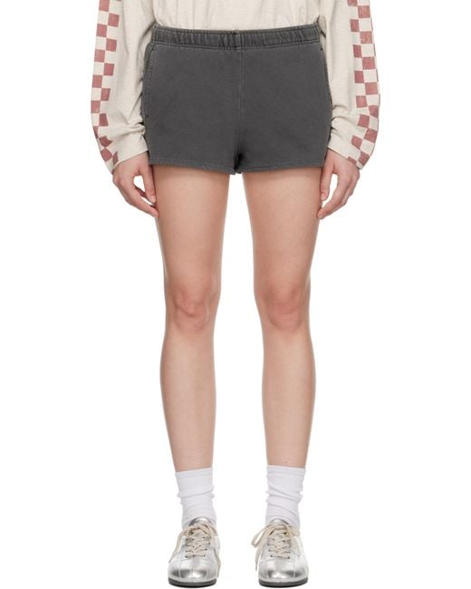 Ksubi Black Sott Booty Shorts