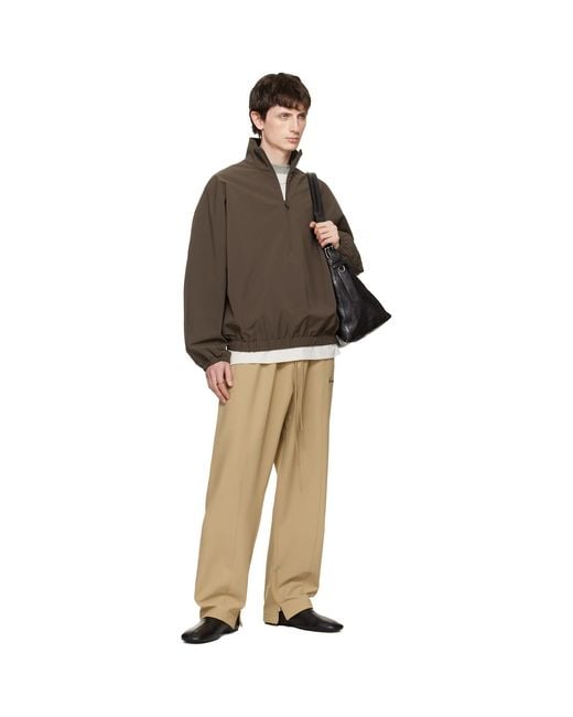 Fear Of God Natural Tan Signature Track Pants for men