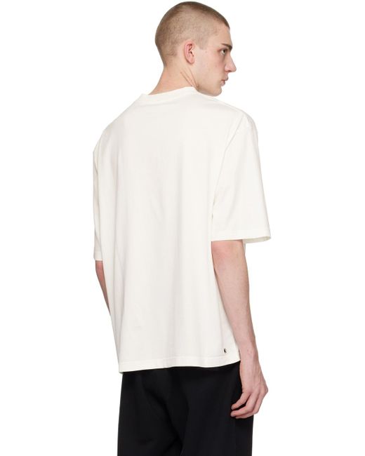 メンズ Lanvin Futureエディション ホワイト Tシャツ White