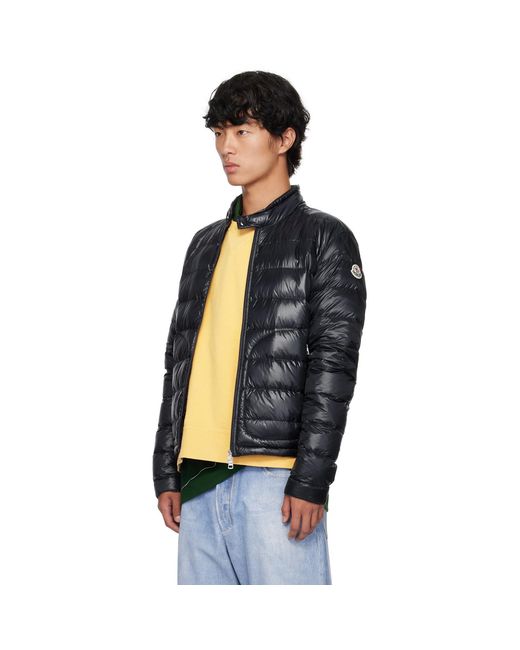 Moncler Black Acorus Down Jacket for men