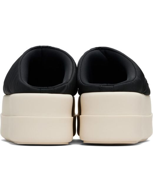 Rick Owens Black Concordians Mega Bumper Slip On Lunar Loafers