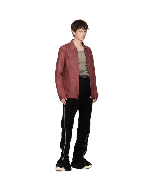 Rick Owens Black Concordians Geth Runner Sneakers for men