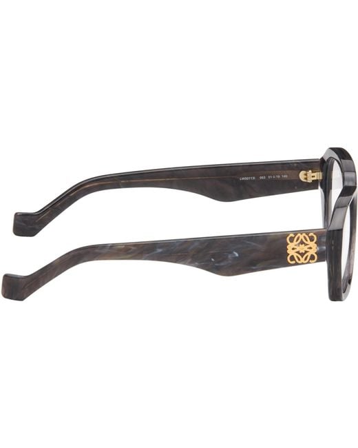 Loewe Black Anagram Glasses for men