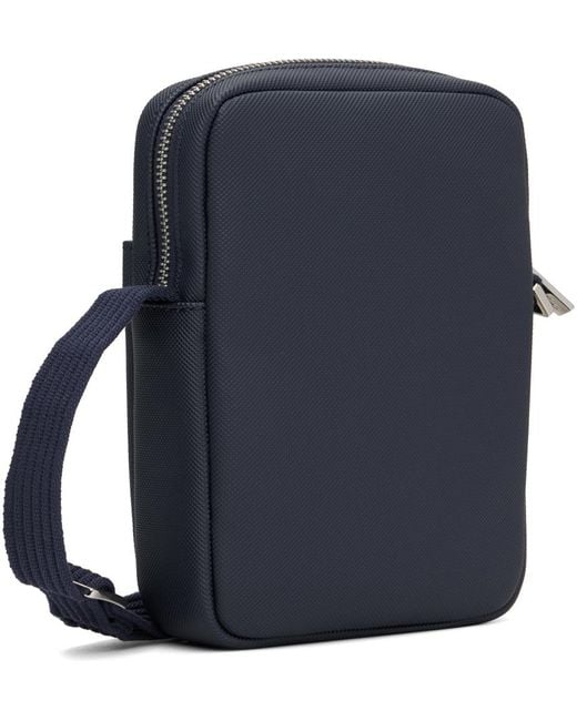 Lacoste Blue Navy Petit Classic Messenger Bag for men