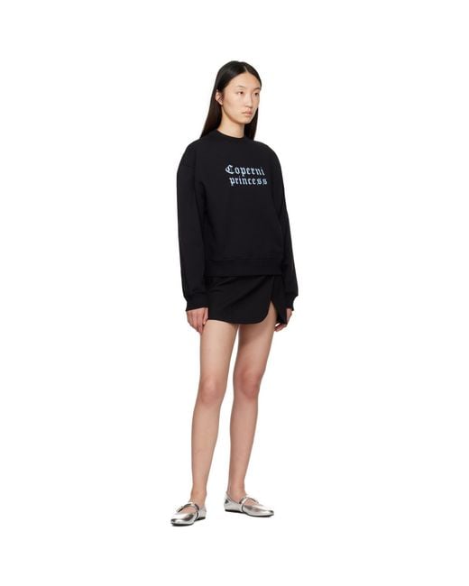 Coperni Black Princess' Sweatshirt