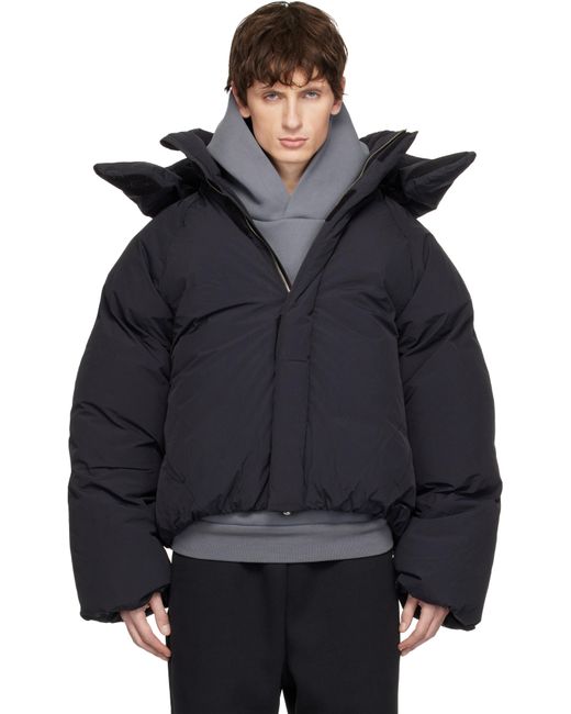 Seventh Blue Space Down Coat for men