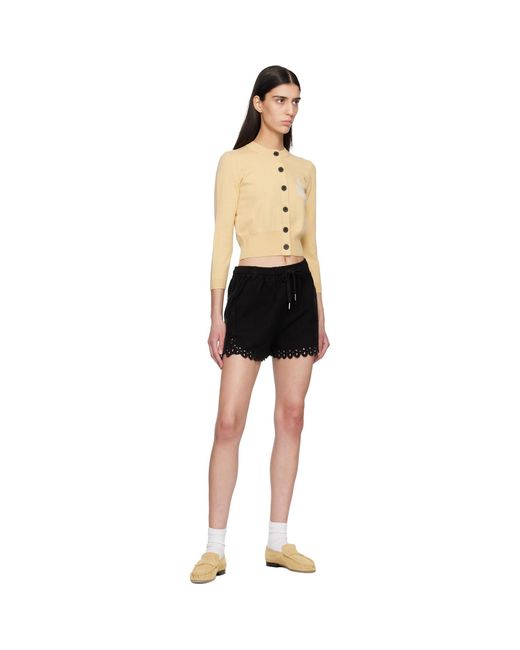 Isabel Marant Black Newton Cardigan