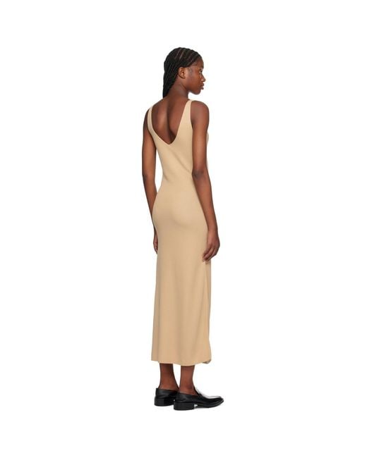 Joseph Black V-neck Maxi Dress