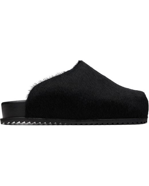 Yume Yume Black Ssense Exclusive Truck Slide Slip-On Loafers for men